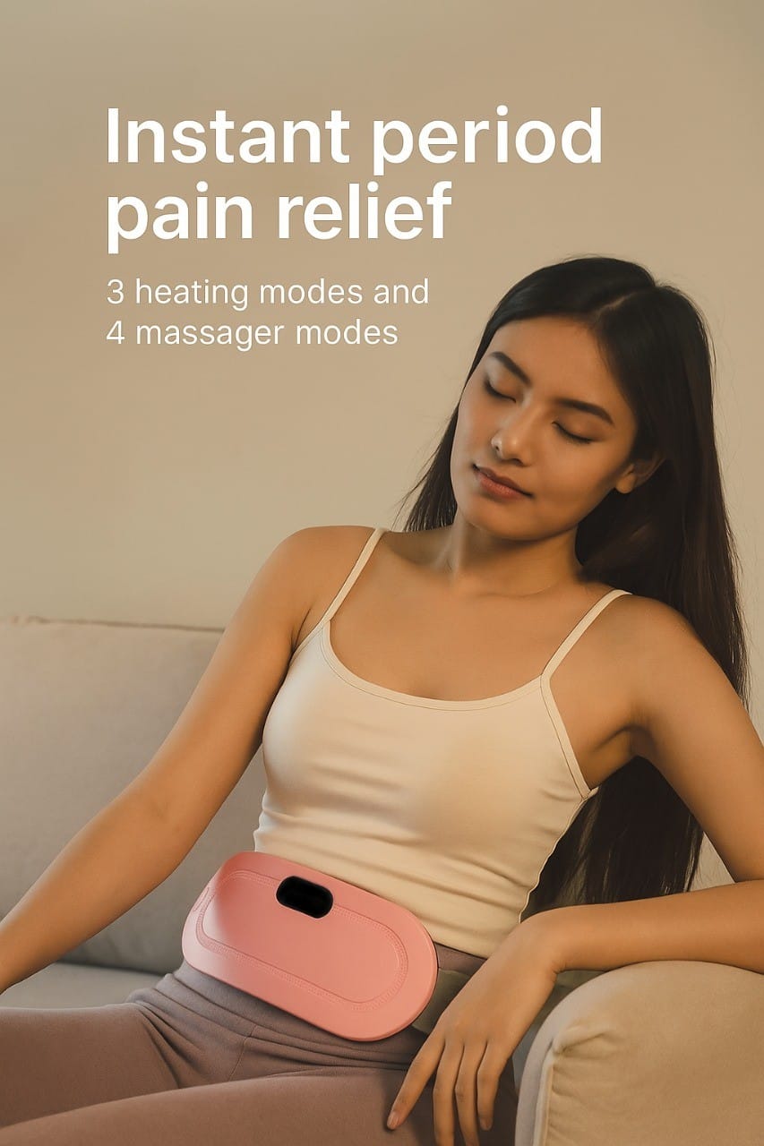 Moon Care Period Cramp Heating Pad Massager