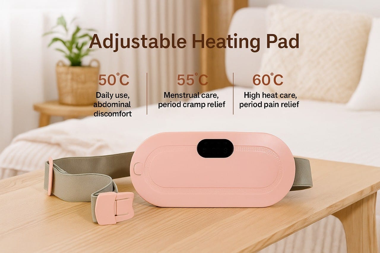 Moon Care Period Cramp Heating Pad Massager